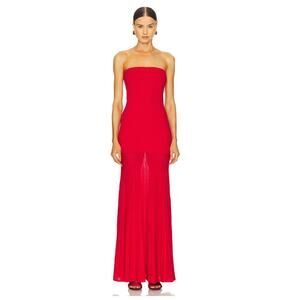 NWT Line & Dot Arlo Strapless Stretch Cotton Tube Dress Size Medium
